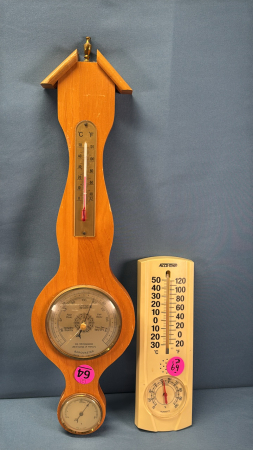 Barometer & Thermometer