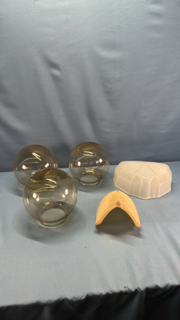 Glass Lighting Globe Lot