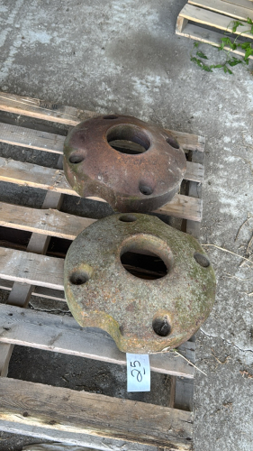 PAIR OF WHEEL WEIGHTS FOR FARMALL CUB