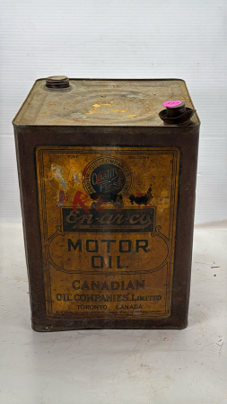 Enarco 5 Gal Rectangular Tin