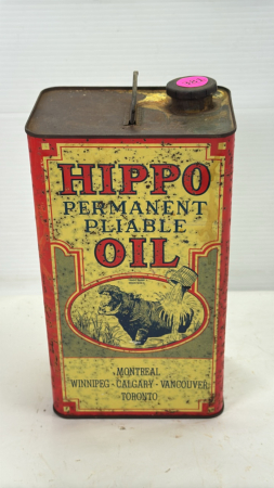 Hippo 1 Gal Oil Tin