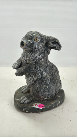 Rabbit Concrete Ornament