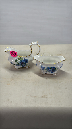 Hammersley Cream & Sugar