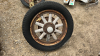 Antique Car Axle with Wooden Spokes - 4