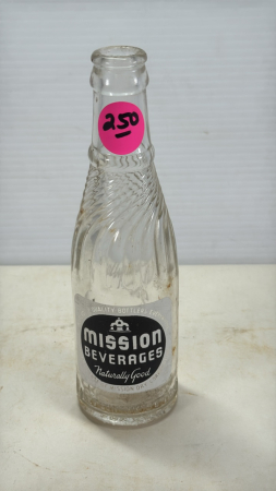 Mission Beverages Glass Bottle