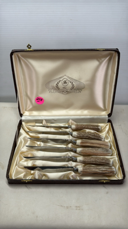 6PC Stagmaster Bone Handled Knife Set