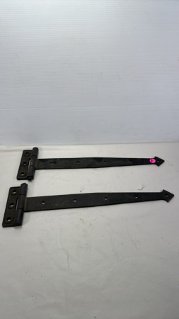 Pair of 24in Long Metal Hinges