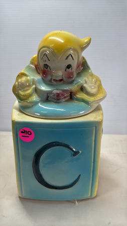 Clown Cookie Jar