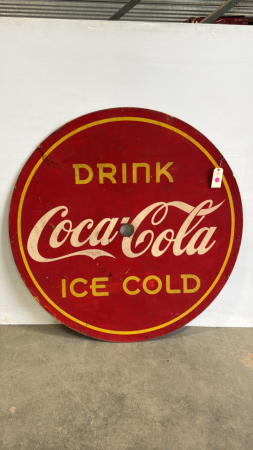 Masonite Coke Sign