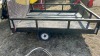 8ft 6ft Single Axle Trailer w/Ramp - 3