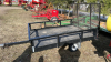 8ft 6ft Single Axle Trailer w/Ramp - 5