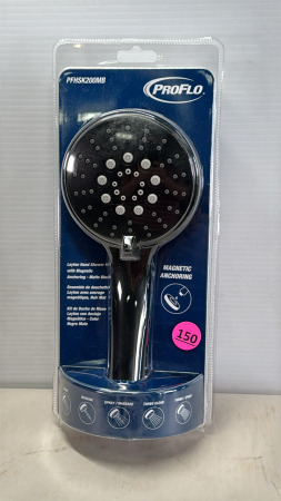 Pro Flo Black Shower Head