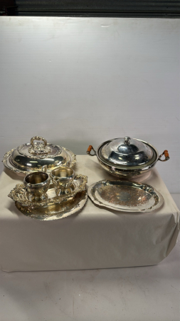 Silver Plate Lot