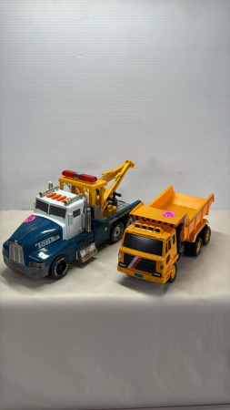(2) Plastic Trucks