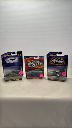 (3) Hot Wheels Motorcycles
