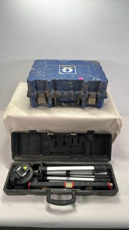 Job Mate Laser Level & Empty Graco Plastic Case