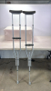 Pair of Aluminum Adjustable Crutches