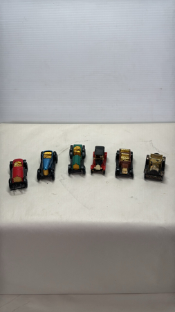 (6) Vintage Car Models