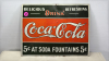 Repro Coke Tin Sign - 2