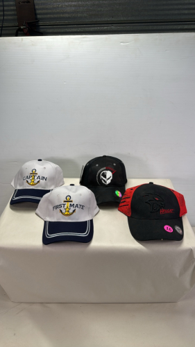 (4) New Ball Caps