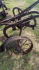 ANTIQUE 2-FURROW TRAIL PLOW - 7