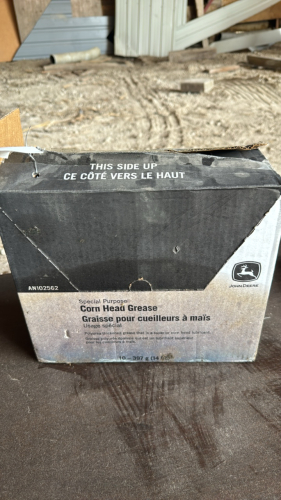 LOT OF 9 TUBES IF JOHN DEERE CORN HEAD GREASE