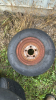 SET OF 4 HEADER CART TIRES AND RIMS - 5