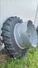 PAIR OF AS NEW 14.9-38 DUALS - 5