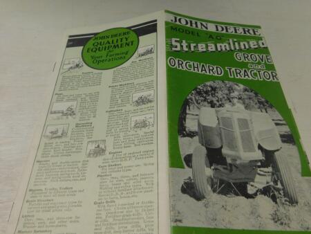 JD AO Streemlined Grove & Orchard Tr Brochures