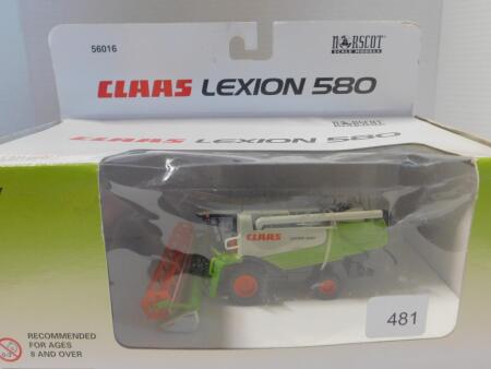 1/87 Norscot Claas Lexion 580 Combine Harvester