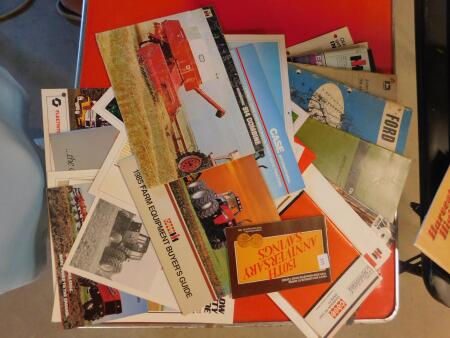 Misc Old IH, JD & Ford FE Literature