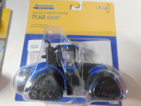1/64 Ertl NH T9700, T9-645 w/Blade, 3 Tractors