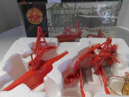 1/16 Ertl Dearborn Two Bottom Plow and Blade