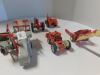 1/43 Lot of 3 Tractors, 1 Combine, 1 Corn Picker - 3