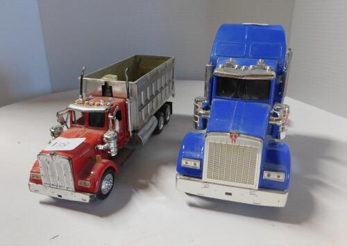 Kenworth W900 Tractor & W900 Dump Truck