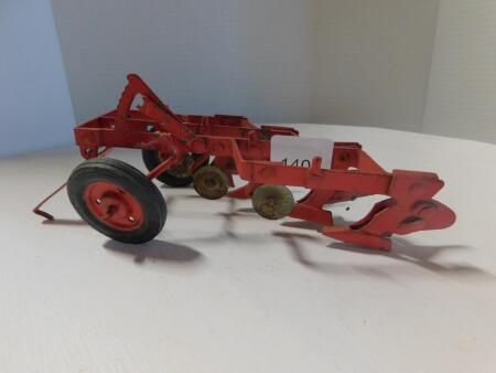 1/16 Tru Scale Red 4 Furrow Plow