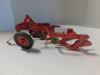 1/16 Tru Scale Red 4 Furrow Plow
