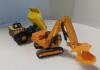 Mini Tonka Dump Truck & Hitachi Excavator - 4