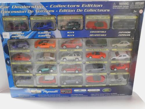 Motor Max Dealership Collectors Edn, 25 pc set