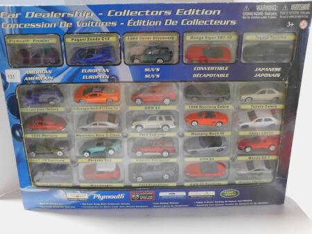 Motor Max Dealership Collectors Edn, 25 pc set