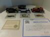 11 Chevy Roadster, '15 Chevy, '31 Chevy Cabriolet