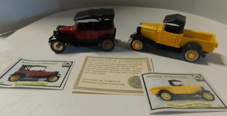 1932 Chevy Open Cab Truck & 1918 Chevy 490