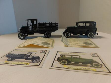 1923 Chevy 1 Ton Truck & 1928 Landau 4 Door