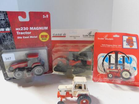 1/64 CIH Quadtrac, Case 1370, IH 606 , MX230