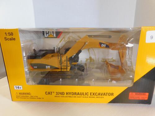 1/50 Norscot Cat 374D Hydraulic Excavator