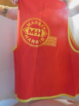 Massey Harris Large Vest w/Logo on Back