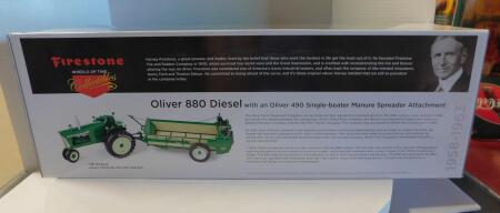 1/16 Oliver 880 w/Manure Spreader, NIB