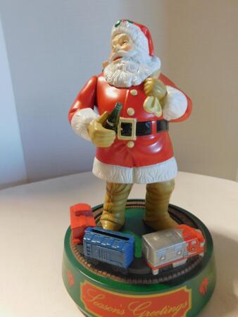 3 Coke Santa Claus Banks, NIB