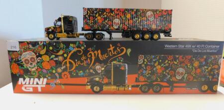 1/64 Mini GT Western Star Day of the Dead, NIB