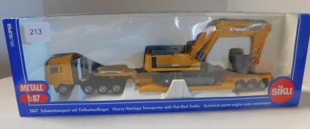 1/87 European Truck & Excavator, NIB
